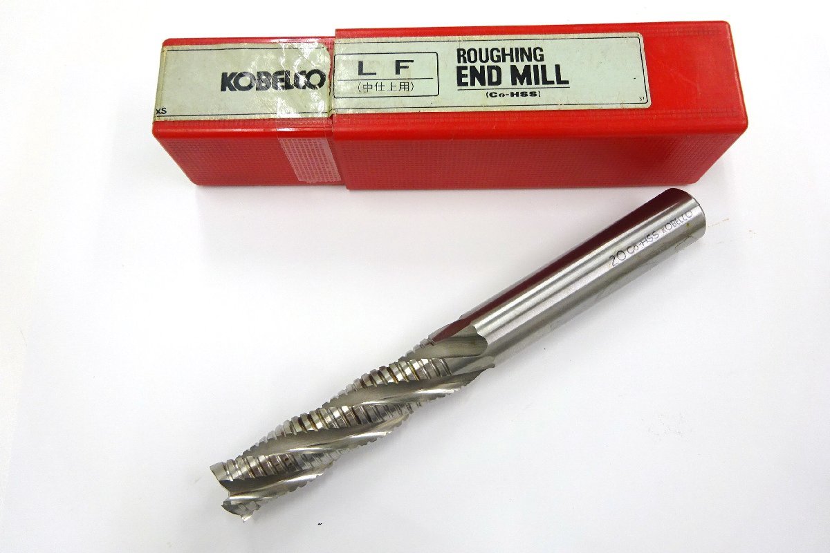 KOBELCO エンドミル 20mm 4刃 シャンクΦ20 送料無料拍卖