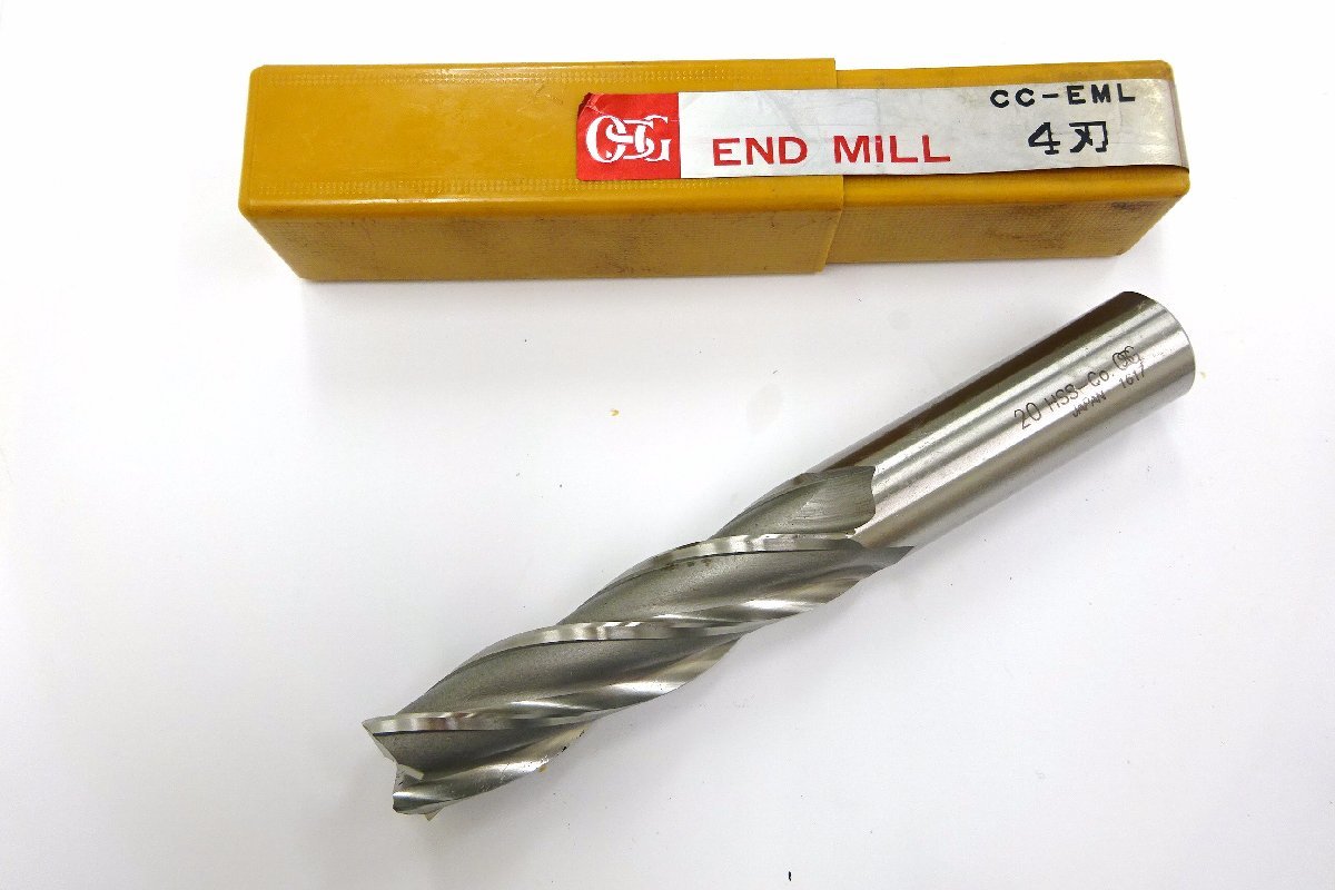 OSG エンドミル 20mm 4刃 シャンクΦ20 送料無料拍卖
