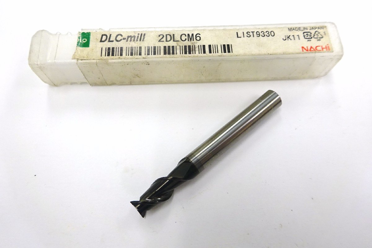 NACHI エンドミル 6mm 2刃 シャンクΦ8 送料無料拍卖