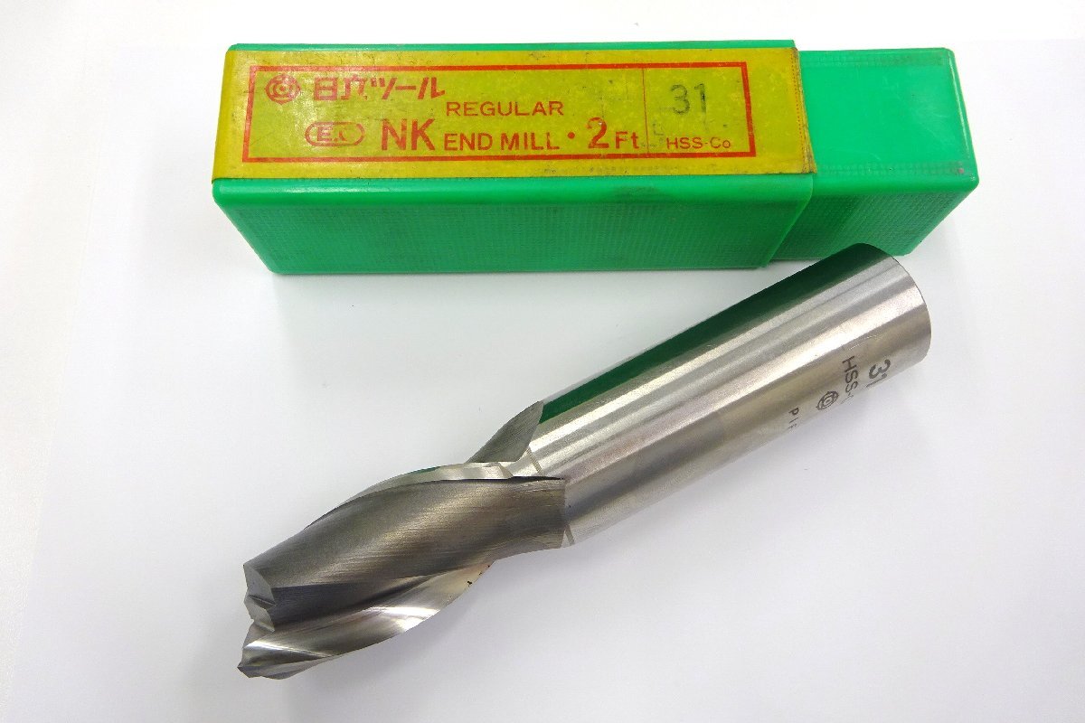 日立 エンドミル 31mm 2刃 シャンクΦ32 送料無料拍卖