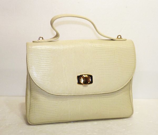 本革 ショルダー付ハンドバッグ 951311-180BB拍卖