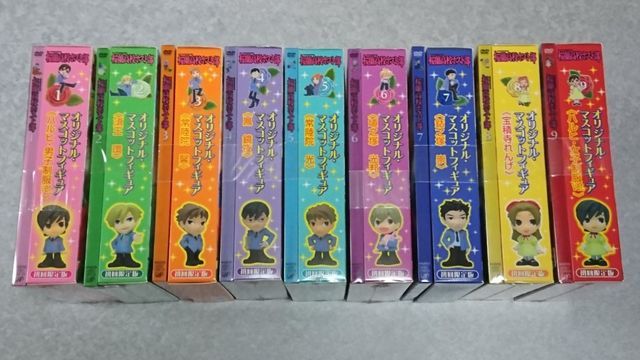 【未使用】DVD 桜蘭高校ホスト部 初回限定版 全9巻 坂本真綾 宮野真守 鈴村健一など【葉鳥ビスコ】拍卖