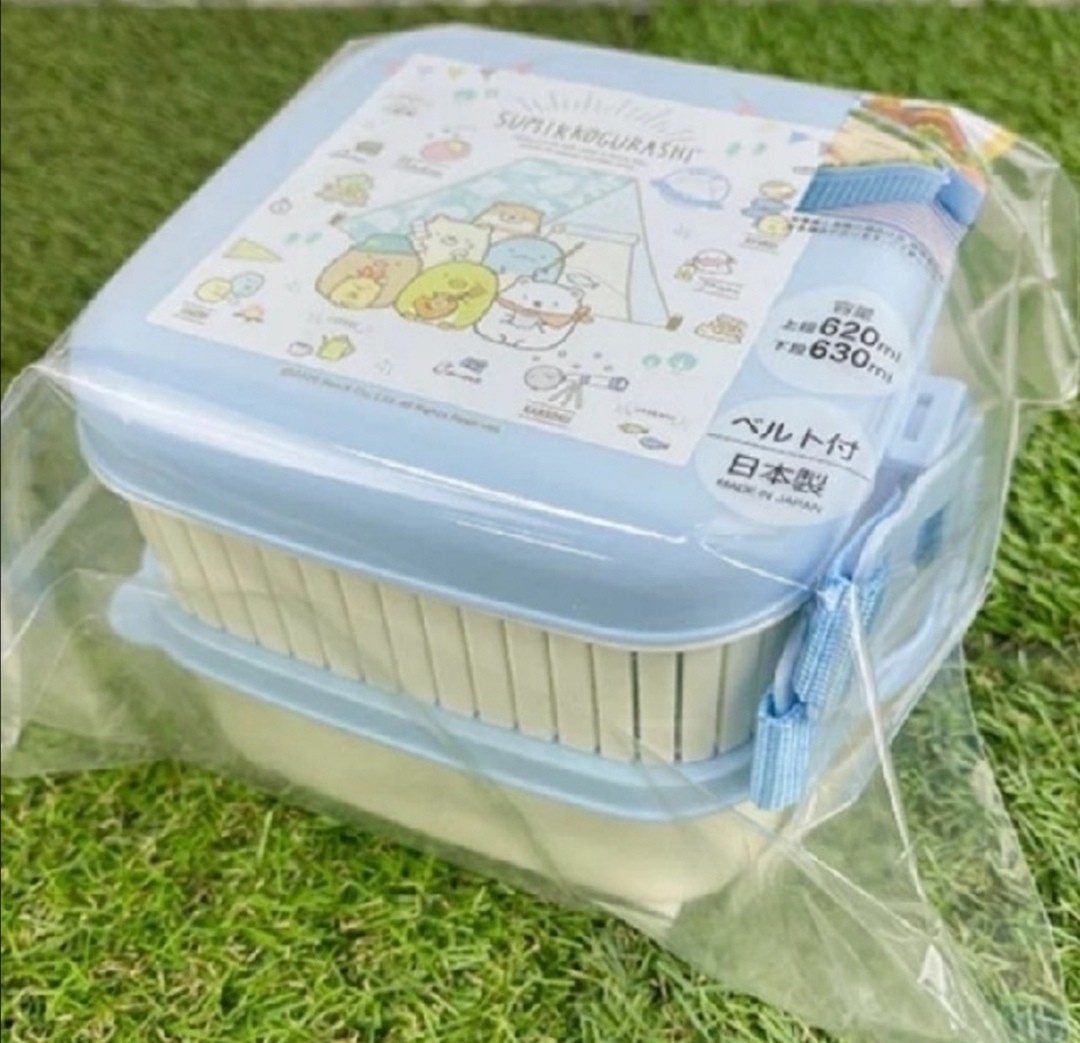 すみっコぐらし 2段 ピクニックランチボックス 弁当箱拍卖