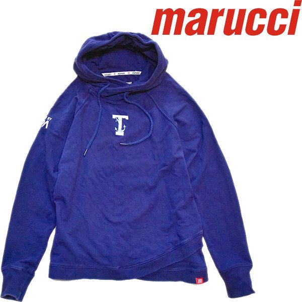 1点物◆マルッチMarucci紺ロゴ刺繍スウェットパーカー古着メンズレディースOKアメカジ90sストリート/スポーツ/ブランド/トレーナー370692拍卖