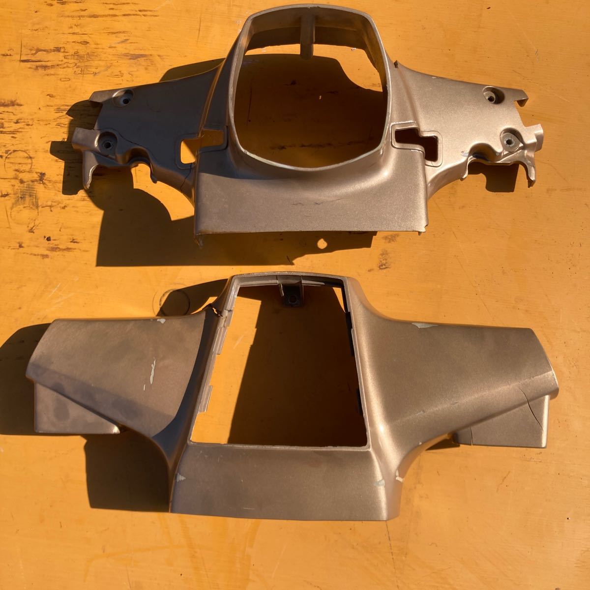 C50-9286... スーパーカブ50 エコノミー カスタムハンドルカバー メーターカバー カウル拍卖