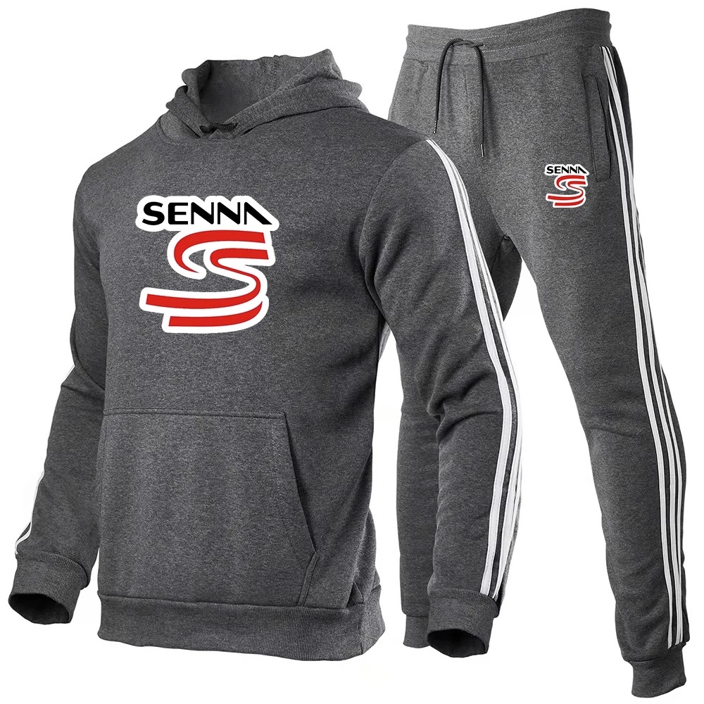 海外 送料込み アイルトン・セナ F1 サイズ各種 スウェットシャツ パーカー パンツ 2点セット f拍卖