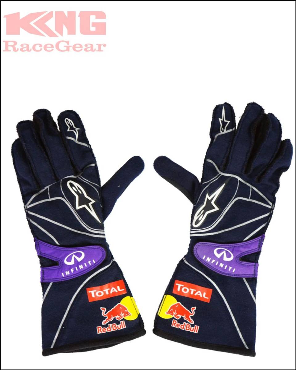 海外 送料込み ダニエル・リカルド F1 サイズ各種 レーシンググローブ レプリカ 2拍卖