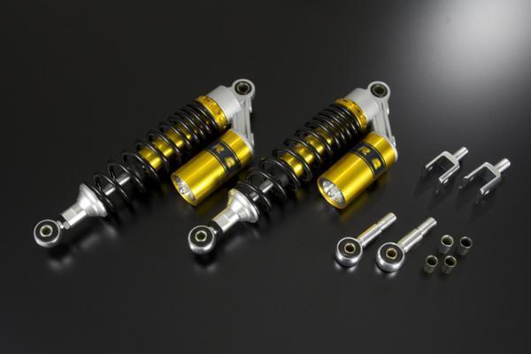 RCリアショック S 黒 10mmコの字エンドアイ2個付 汎用 新品 CB360T バイクパーツセンター拍卖