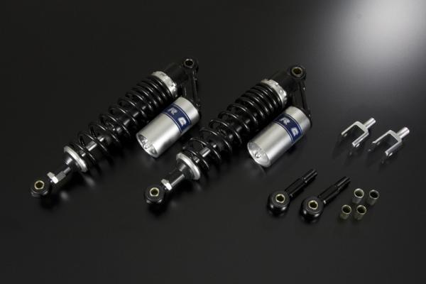 RCリアショック S 黒×銀 Ver.R 10mmコの字エンドアイ2個付 汎用 CB250 バイクパーツセンター拍卖