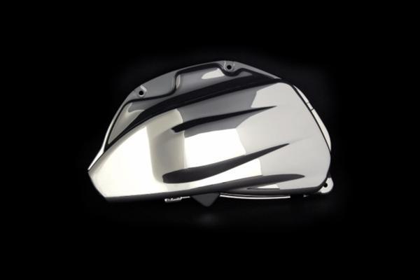 ホンダ PCX JF28 エアクリーナーカバー メッキ 新品 バイクパーツセンター拍卖