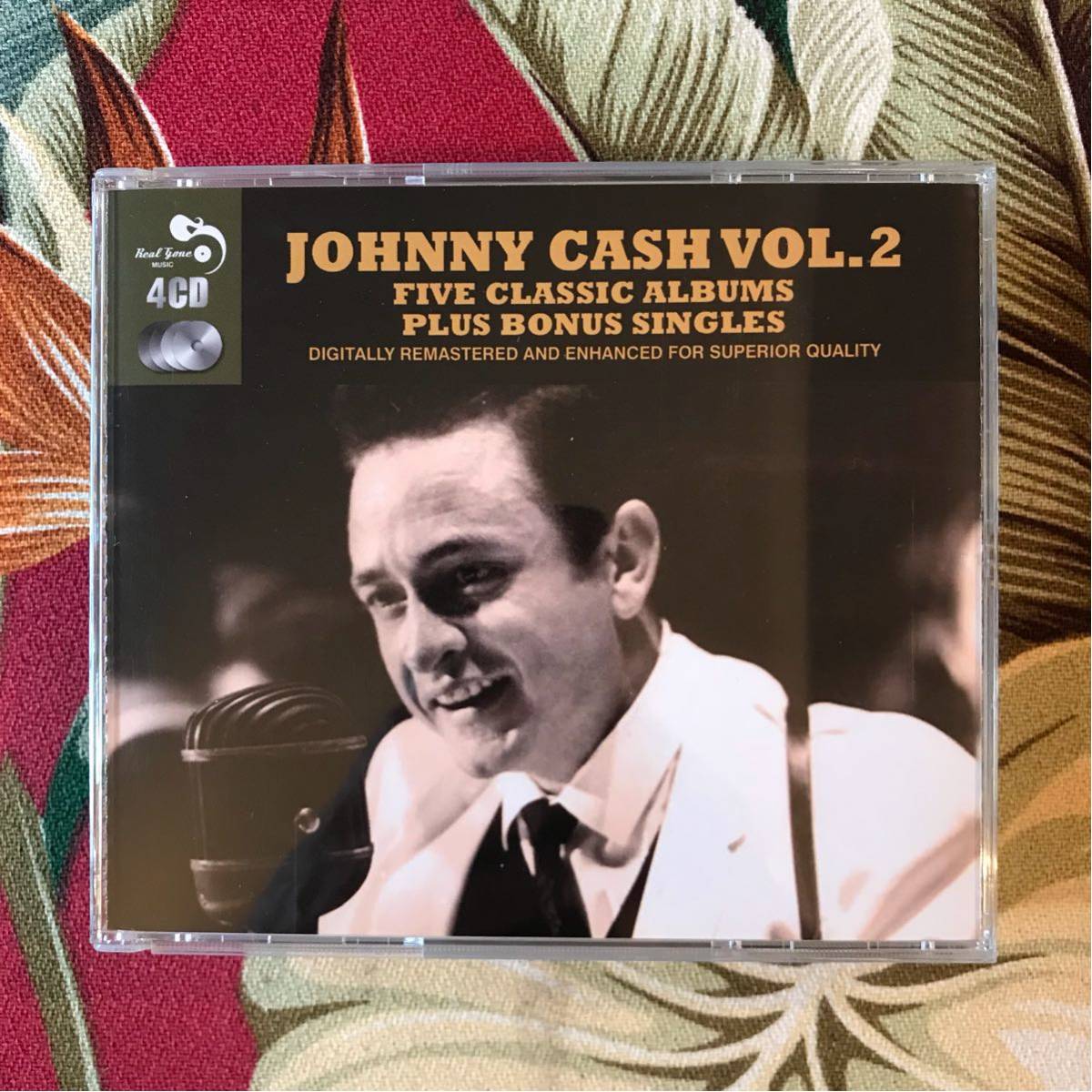 JOHNNY CASH VOL.2 4CD 5 CLASSIC ALBUMS PLUS BONUS SINGLES ジョニーキャッシュ拍卖