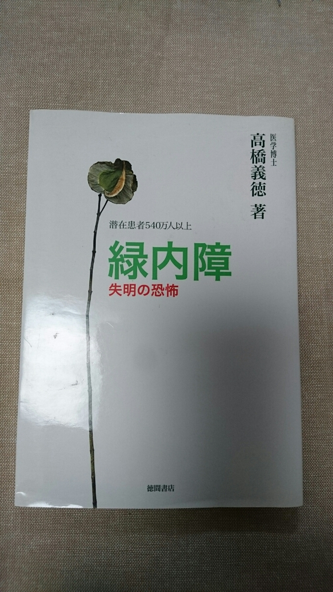 緑内障 失明の恐怖☆高橋義徳★送料無料拍卖