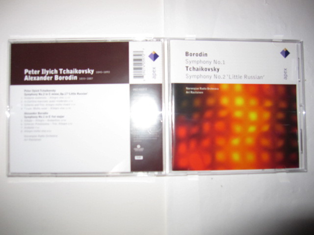 ボロディン:交響曲第1番/チャイコフスキー:交響曲第2番「小ロシア」 アリ・ラシライネン,ノルウェー放送管弦楽団 FINLANDIA拍卖