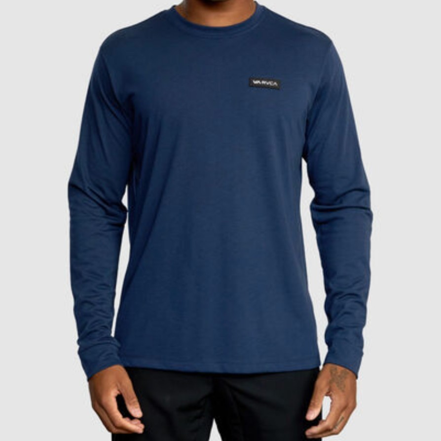 【M】RVCA ルーカ ロンT ICON LS/ミッドナイト拍卖