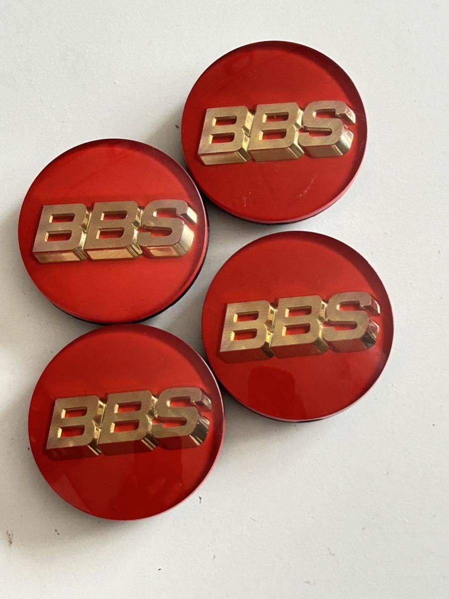 【11】★純正品★BBS センターキャップ レッド56mm 4個拍卖