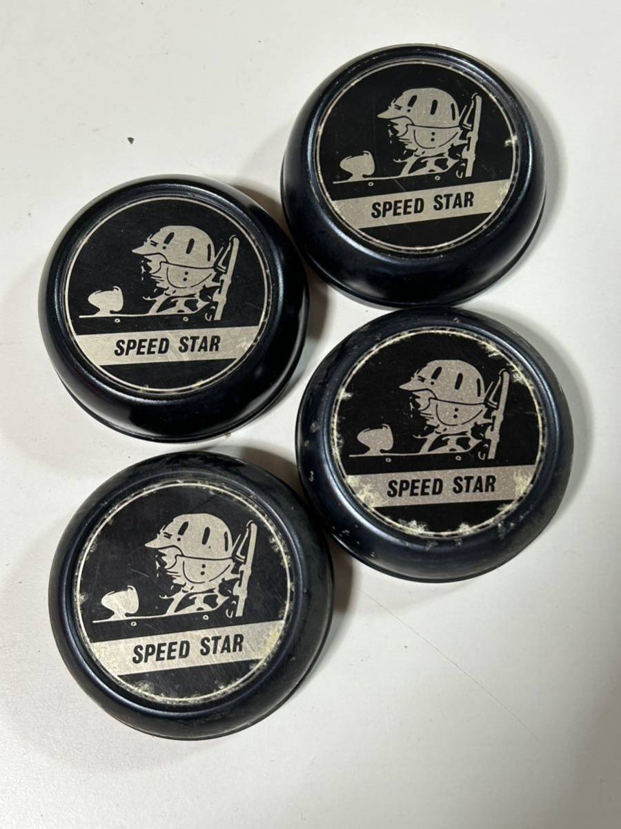 【225】★当時物 ★ SSR SPEED STAR スピードスター センターキャップ 4個拍卖