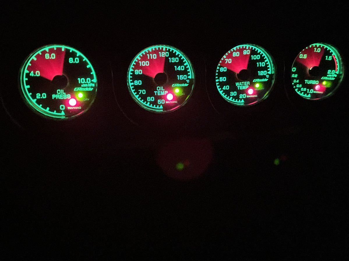 トラスト Gredy SMインテグレート 60パイ ブラック ブースト計水温計油温計油圧計 コントロールユニット センサー セット TRUST SMI拍卖