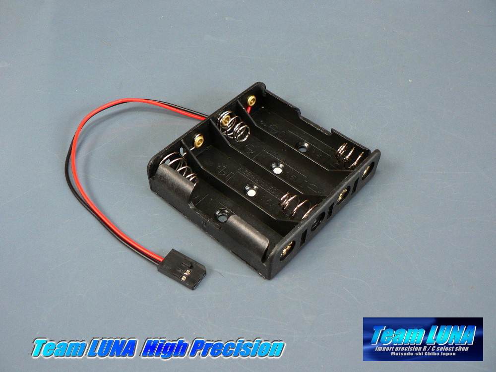 ☆LUNA 4×AAスクウェアバッテリーボックス (Fタイプコネクタ) @^^p拍卖