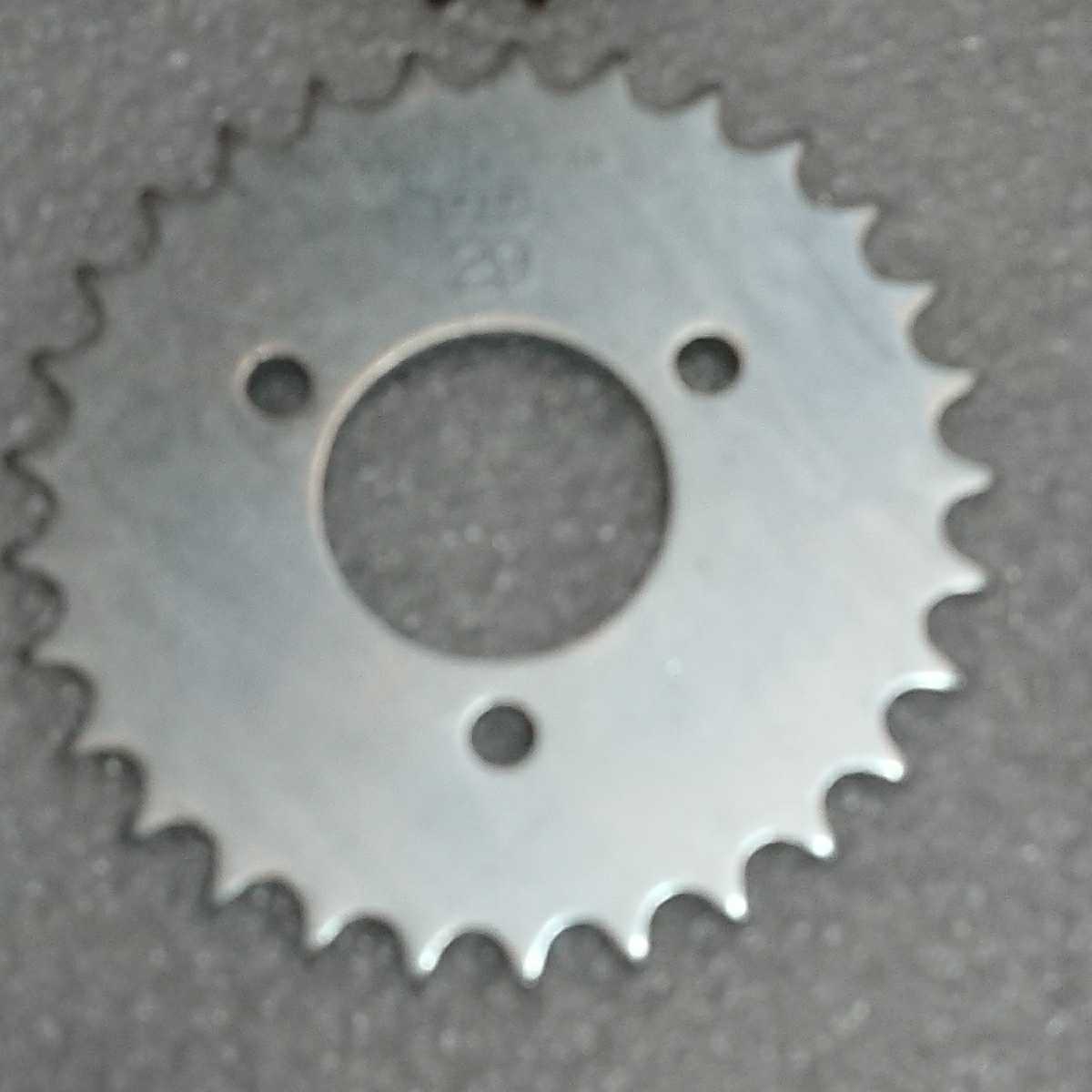 * ホンダ ・リトルホンダ( PC50 ) 新品前後スプロケット 日本製 PC50拍卖
