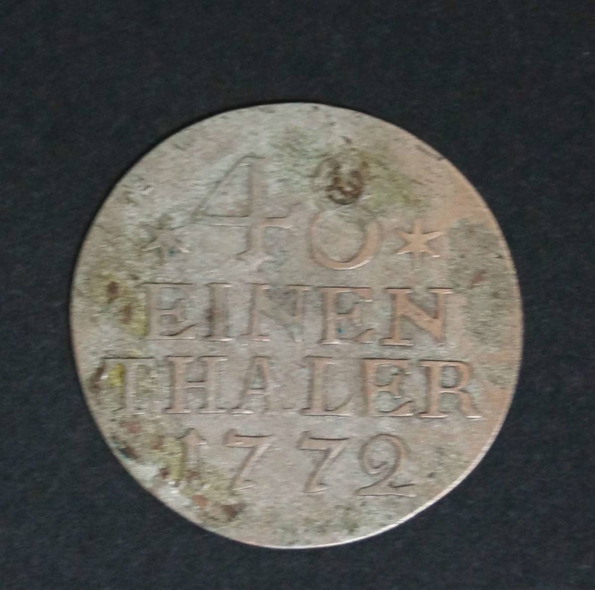 【閑】1172年プロイセン 1/48ターラー銀貨 プロイセン2世 古銭 貨幣 硬貨 銀貨☆希少品☆時代物☆5D1110拍卖