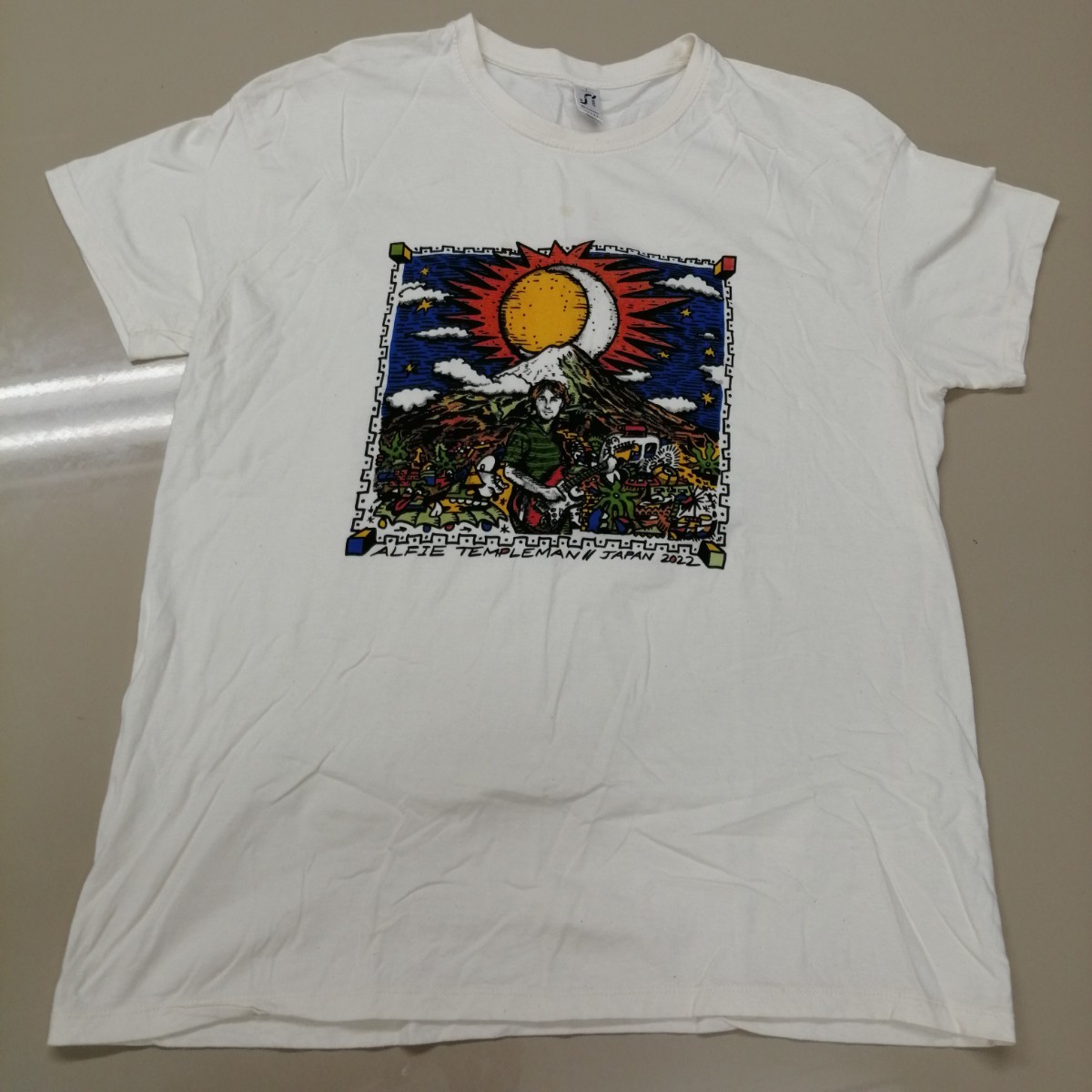 C11 バンドTシャツ アルフィーテンプルマン ALFIE TEMPLEMAN 2022 日本公演拍卖