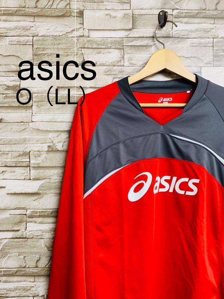 asicsアシックス 長袖Tシャツ O LL トレーニングウェア バレー スポーツ ウェア拍卖