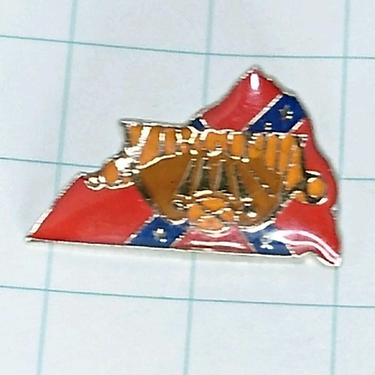 送料無料)アメリカ バージニア州 輸入 ピンバッジ ピンズ PINS A21013拍卖