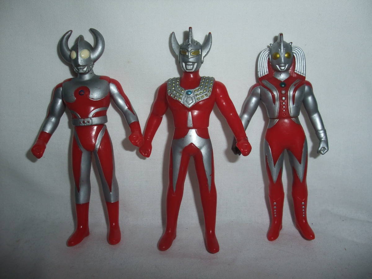 ウルトラマン ソフヒ゛ フィギュア タロウ 父 母 3種セット拍卖