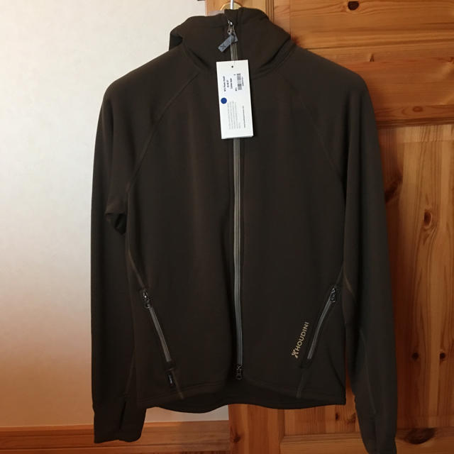 Sweden 北欧 HOUDINI Power Houdi Coffee bean ブラウン系 S パワーフーディー拍卖