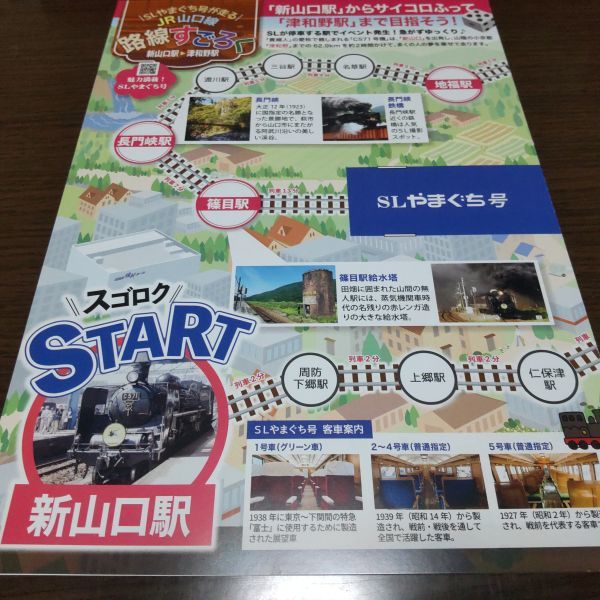JR西日本・山口線・路線すごろく・シート拍卖
