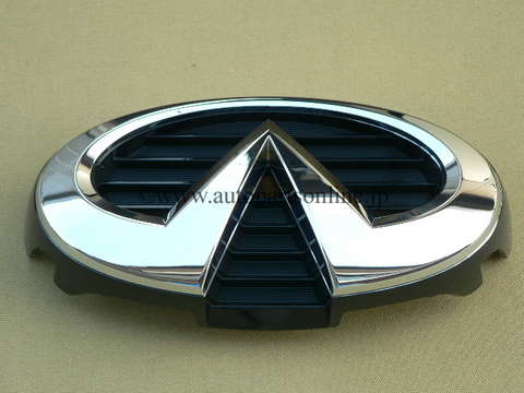 フロント エンブレム Y51 INFINITI インフィニティ EMBLEM 純正 パーツ フロント グリル の エンブレム FRONT 純正 parts 通販 NISSAN 日産拍卖