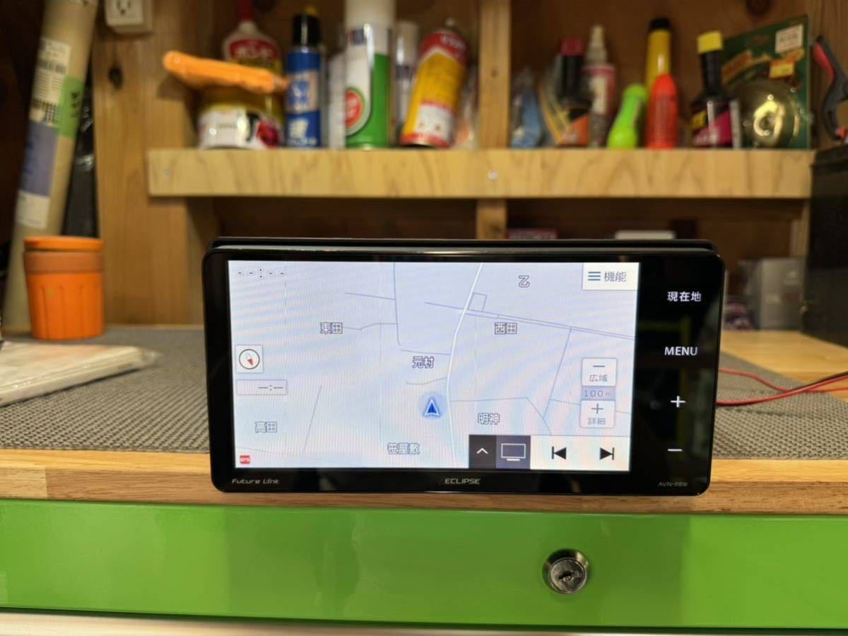 売切り・動作品・イクリプス・ナビ・AVN-R8W・S/NO.AQ243198・セキュリティ解除済み拍卖