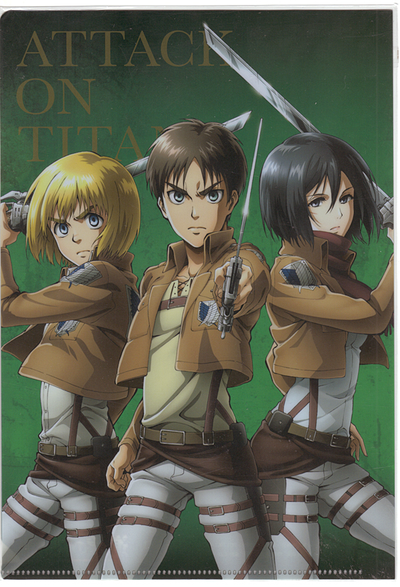 進撃の巨人 クリアファイル マガジン付録 未開封品拍卖