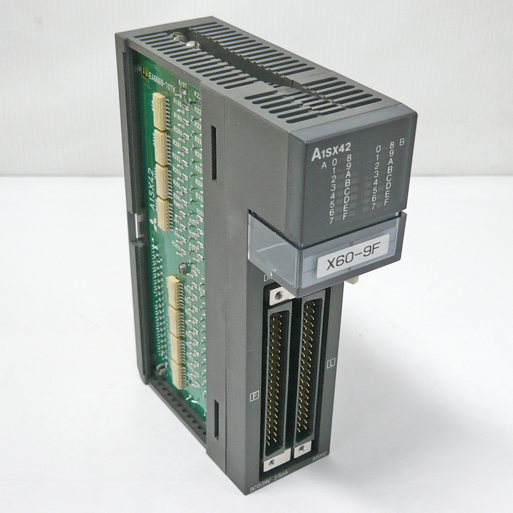 【中古】三菱電機 DC入力ユニット(プラスコモンタイプ)A1SX42 A-018拍卖