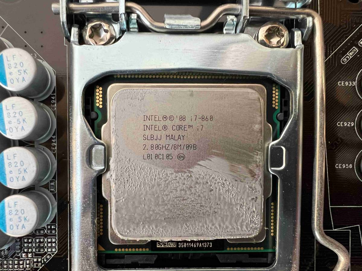 W3598 intel i7-860 CPU 拍卖