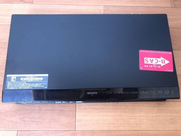Y233☆SHARP/シャープ/AQUOS/アクオス/ブルーレイディスクレコーダー/BDレコーダー/BD-H51/12年製拍卖