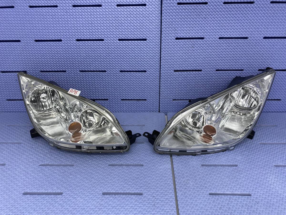 976 * コルト Z25A 前期 ヘッドライト 左右 セット ハロゲン レベ無 スタンレー P2970 拍卖