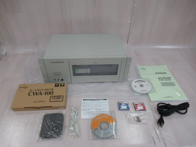 【未使用品】【鍵付】 IVR-2430 / JFC-60M / KFC-60M / CWA-100 タカコム 音声応答転送装置 【ビジネスホン 業務用 電話機 本体】拍卖