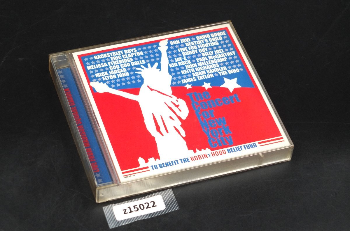 【z15022】The Concert For New York City チャリティーライブ Paul McCartney BON JOVI etc 2Disk 格安スタート拍卖