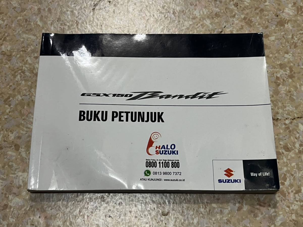 送料安 GSX150 バンディット 海外版 オーナーズマニュアル拍卖