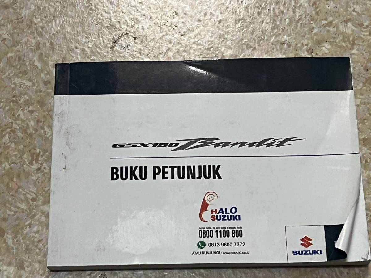 送料安 GSX150 バンディット 海外版 オーナーズマニュアル拍卖
