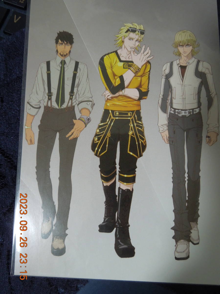 特別展 The World of TIGER&BUNNY ポストカード / 虎徹 バーナビー ライアン / イラストカード拍卖