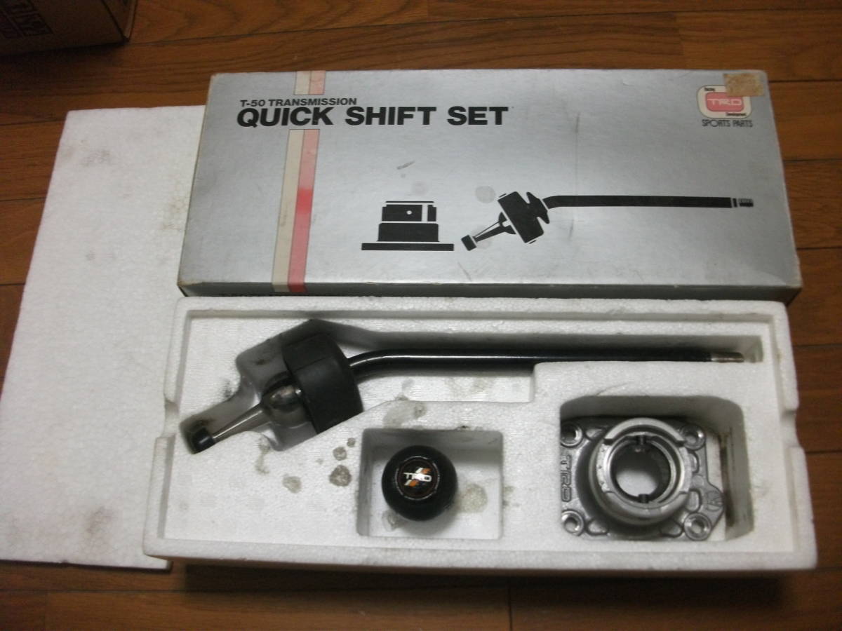 貴重 未使用品 AE86 TRD クイックシフト TE71後期 4AG T50 TE27 TA22 TA27 拍卖