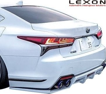 【M’s】 レクサス 50系 LS F-SPORT 前期 (2017/10-2020/10) LEXON EXCLUSIVE リアアンダーディフューザー レクソン FRP エアロ パーツ拍卖