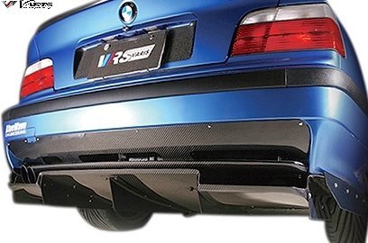 【M’s】 E36 BMW M3 3シリーズ (1993y-1998y) VARIS リアディフューザー (純正Mテクニック/VRSリアスカート) カーボン バリス VAB-3608拍卖
