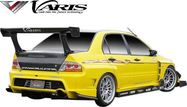 【M’s】 三菱 CT9A ランサーエボリューション8 (2003-2005) VARIS リアワイドフェンダー 6PCS タイムアタックVer. バリス エアロ VAMI-074拍卖