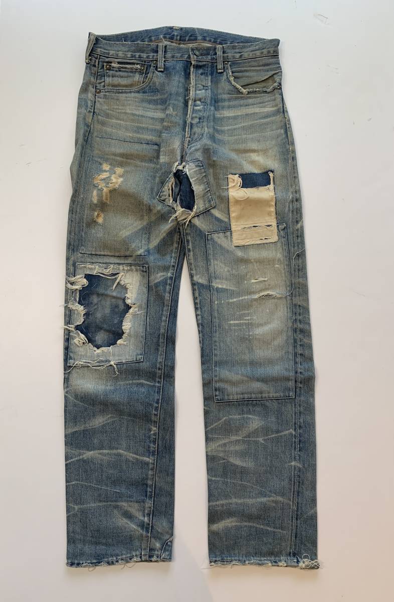 LVC 青山100本限定 1960年復刻 501XX-501デニムパンツ (66501-0121) キムタク着用 さんタク キムタク私物拍卖