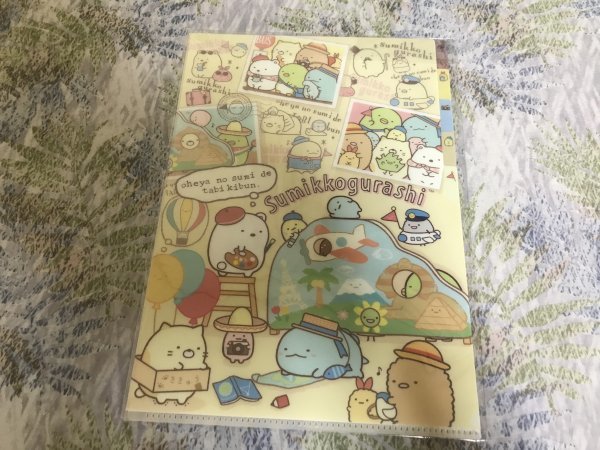 234クリアファイル すみっこぐらし 5ポケット tabi kibun拍卖