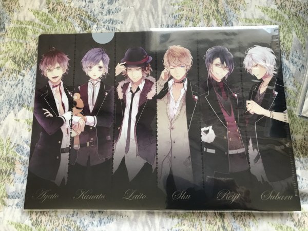 227クリアファイル PSPソフト DIABOLIK LOVERS MORE BLOOD」 SKiT先着購入特典拍卖