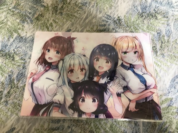 224クリアファイル 一畳間まんきつ暮らし! ひさまくまこ/moco chouchou メロンブックス特典拍卖